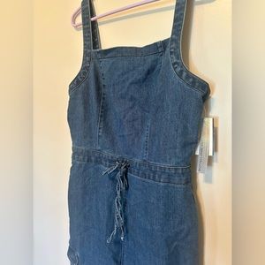 Tinseltown Denim Overalls/Romper/Jumper